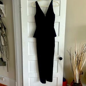 Intermix black long jumpsuit size P